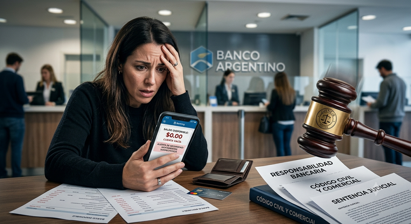 Fraude digital y responsabilidad bancaria Argentina